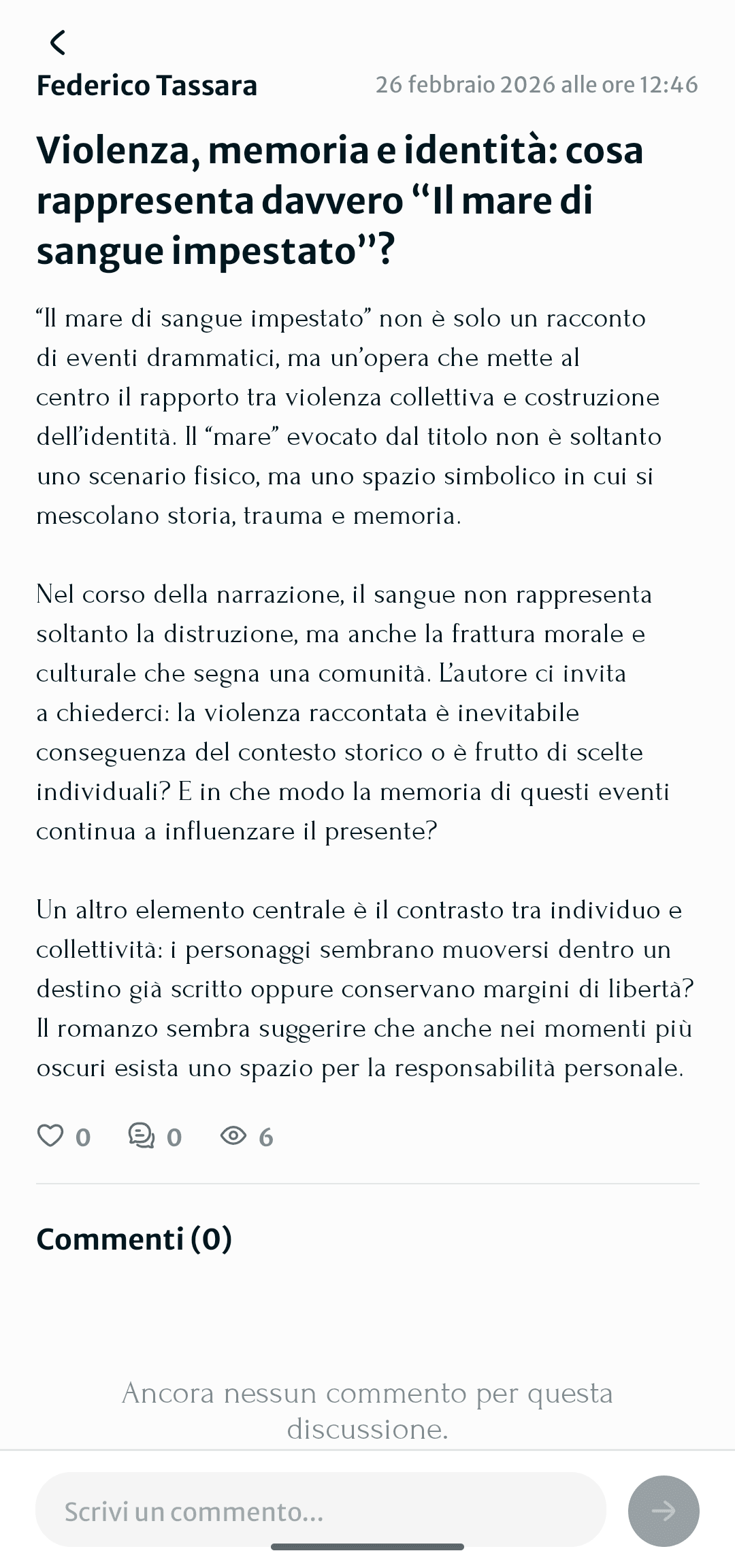 Scudo anti-spoiler nelle discussioni pubbliche su Lectum